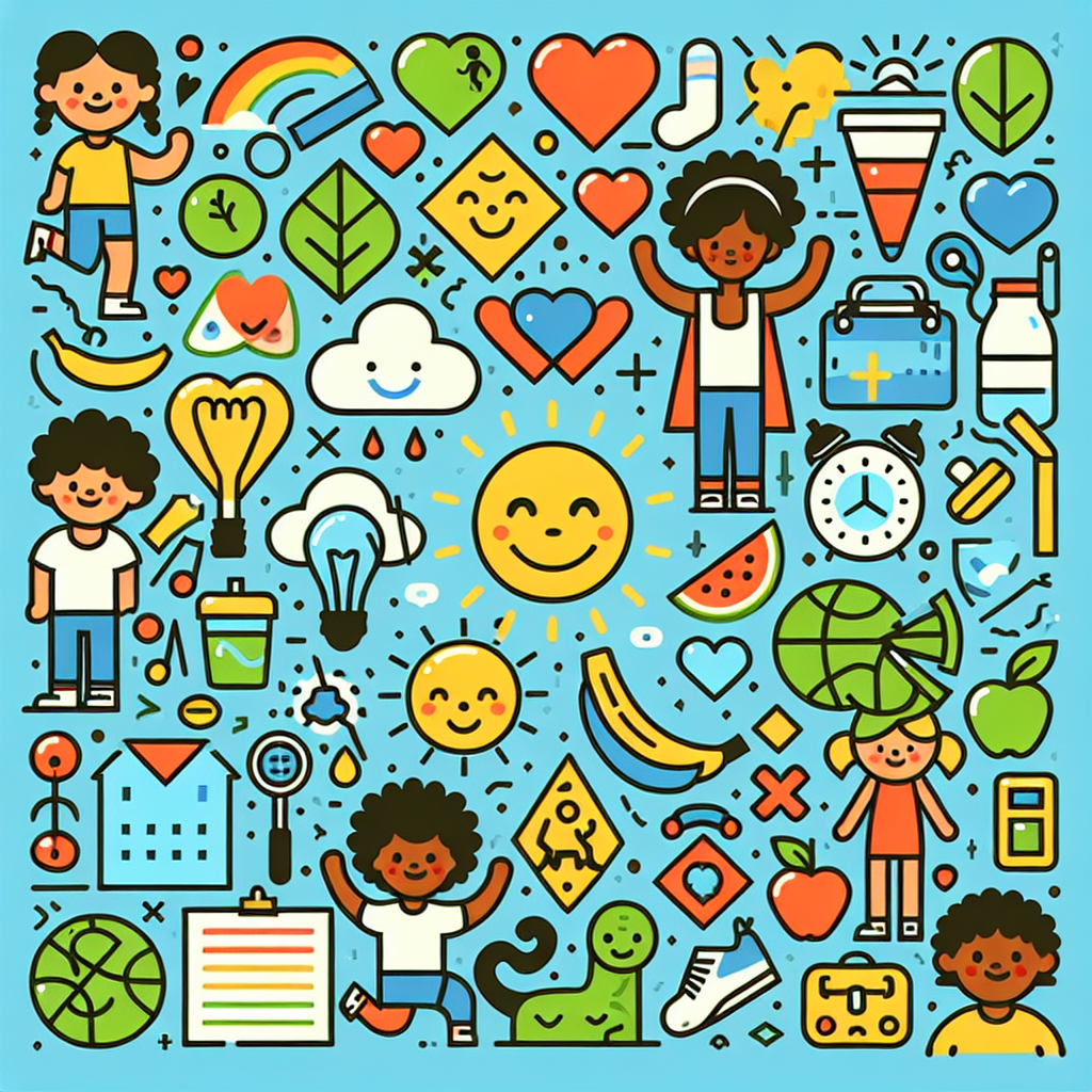 Kreativitas Poster Hidup Sehat untuk Anak SD: Mendorong Gaya Hidup Aktif