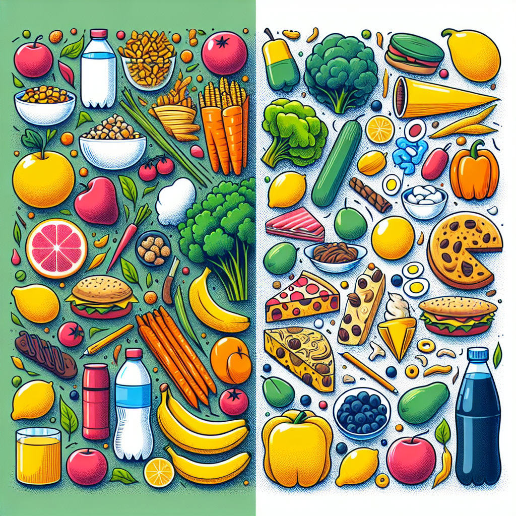 10 Gambar Makanan Sehat dan Tidak Sehat untuk Memaksimalkan Pola Makan Anda